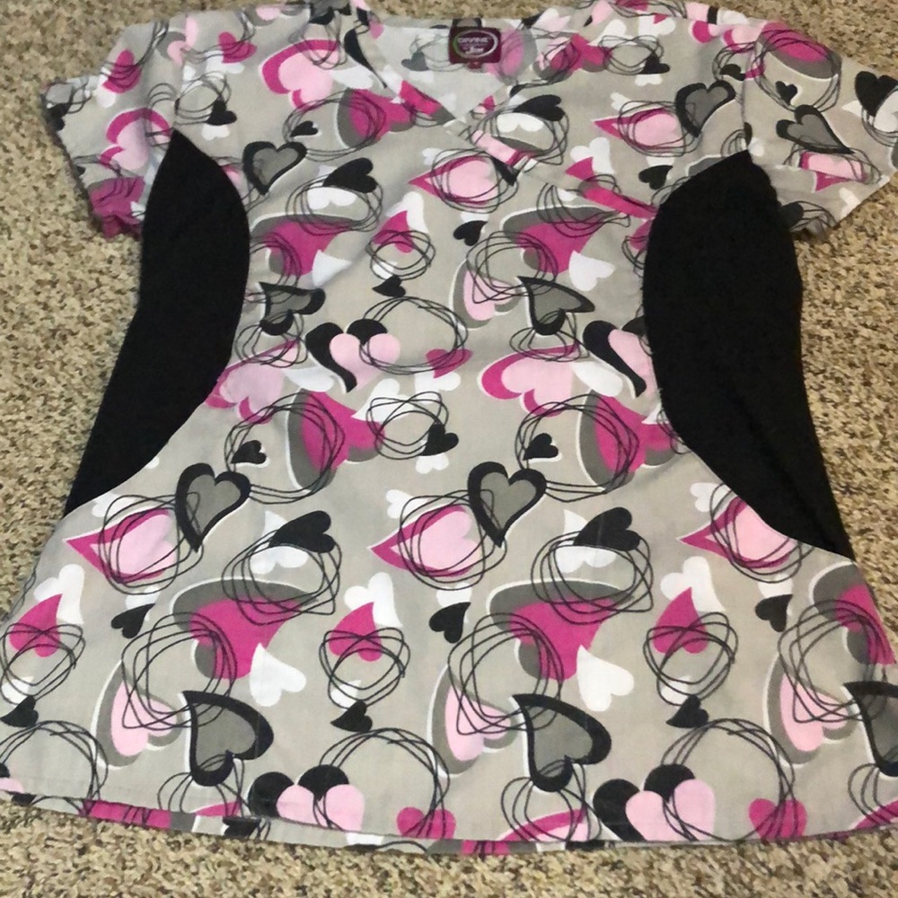 Womens scrub top and pant
